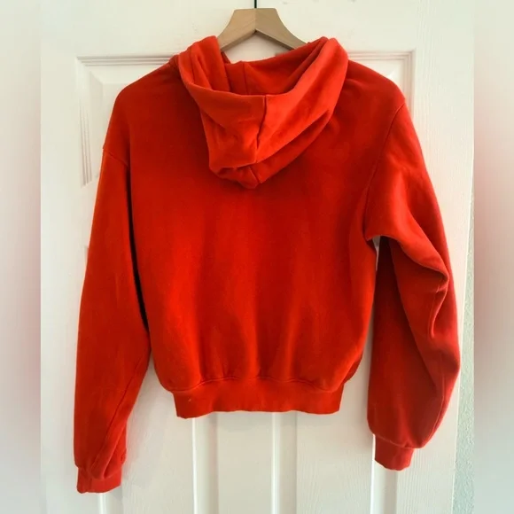 Skims cotton fleece classic zip up hoodie - s - Picture 2 of 5